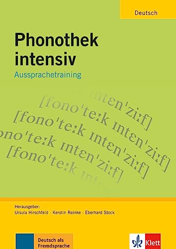 Imagen de archivo de Phonothek intensiv a la venta por Textbooks_Source