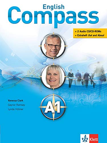 Stock image for English Compass A1 - Student's Book mit 2 Audio-CD/CD-ROMs for sale by medimops