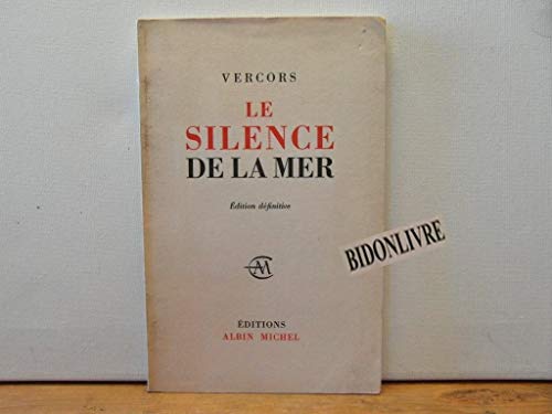 9783126069298: Le Silence de la Mer