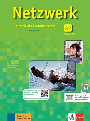 9783126069977: Netzwerk A2. Kursbuch mit 2 Audio-CDs: Deutsch als Fremdsprache [Lingua tedesca]: Vol. 2