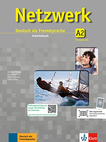 Imagen de archivo de Netzwerk A2: Deutsch als Fremdsprache. Arbeitsbuch mit 2 Audio-CDs (Netzwerk: Deutsch als Fremdsprache) a la venta por Books From California