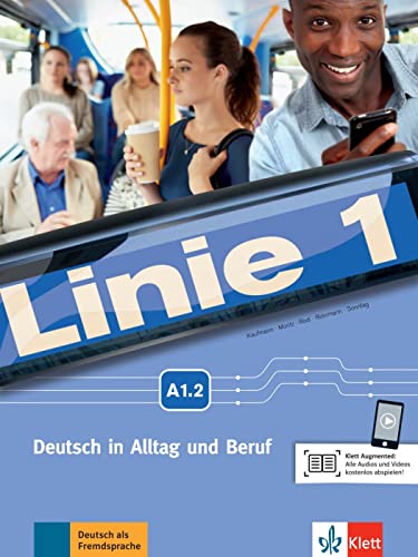Stock image for Linie 1 A1.2. Kurs- und bungsbuch mit Video und Audio auf DVD-ROM for sale by Revaluation Books