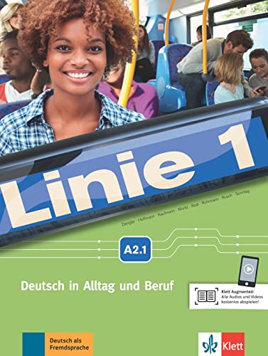 Imagen de archivo de Linie 1 A2.1: Deutsch in Alltag und Beruf . Kurs- und bungsbuch mit DVD-ROM a la venta por medimops