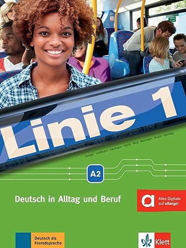 Stock image for Linie 1 A2. . Kurs- und bungsbuch mit DVD-ROM: Deutsch in Alltag und Beruf for sale by Revaluation Books