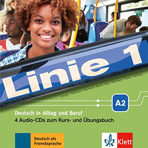 Stock image for Linie 1 A2: Deutsch in Alltag und Beruf. 4 Audio-CDs zum Kurs- und bungsbuch (Linie 1 / Deutsch in Alltag und Beruf) for sale by medimops