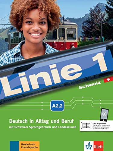 Stock image for Linie 1 Schweiz A2.2. Kurs- und bungsbuch mit DVD-ROM: Deutsch in Alltag und Beruf for sale by Revaluation Books