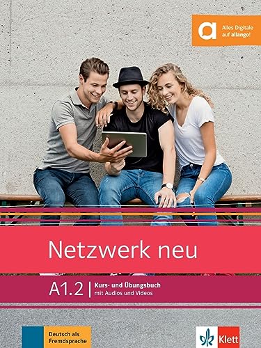 Imagen de archivo de Netzwerk neu A1.2: Deutsch als Fremdsprache. Kurs- und bungsbuch mit Audios und Videos (Netzwerk neu / Deutsch als Fremdsprache) a la venta por medimops