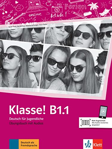 9783126072137: Klasse! b1.1 libro de ejercicios + online: Ubungsbuch B1.1 mit Audios online