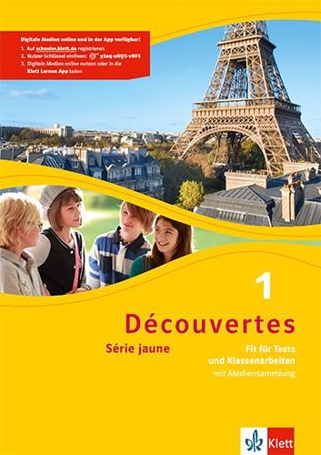 Beispielbild für DÃ couvertes SÃ rie jaune 1. Fit fÃ¼r Tests und Klassenarbeiten (inkl. CD-ROM) zum Verkauf von Discover Books