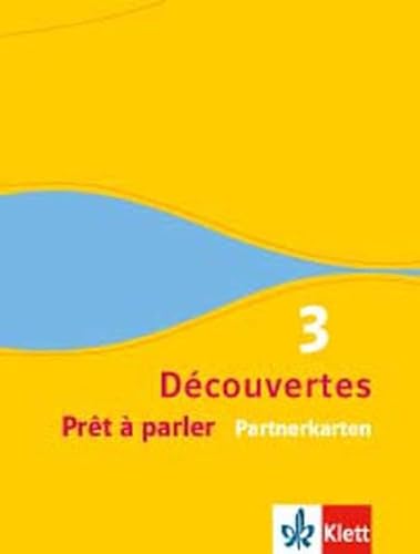 Beispielbild fr Prt  parler - Partnerkarten: Kartenset zu Dcouvertes Srie jaune und Srie bleue Band 3 zum Verkauf von medimops