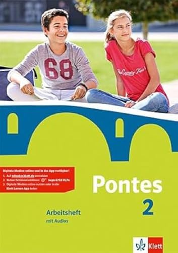 9783126223140: Pontes 2. Arbeitsheft mit Audios: Arbeitsheft mit Audios 2. Lernjahr