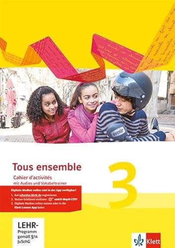 9783126236270: Tous ensemble 3. CCahier d'activits mit Audios und Vokabeltrainer 3. Lernjahr