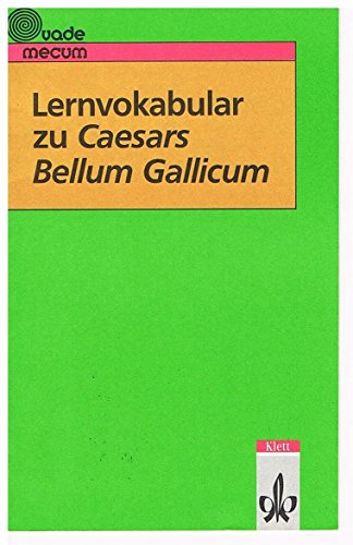 9783126296106: Lernvokabular zu Caesars Bellum Gallicum