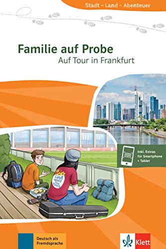 9783126740548: Familie auf Probe - Auf Tour in Frankfurt: Auf Tour in Frankfurt. Buch + Online