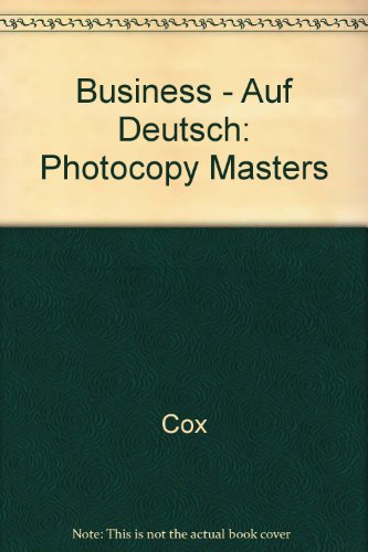 Stock image for Business - Auf Deutsch: Photocopy Masters for sale by Phatpocket Limited
