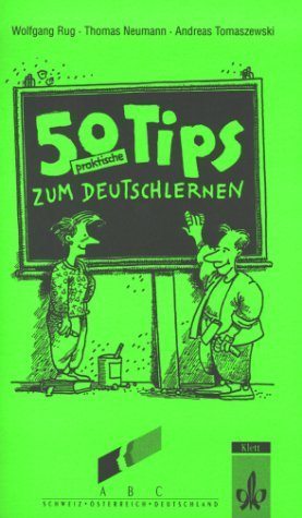 Imagen de archivo de 50 praktische Tips zum Deutsch- Lernen. (Lernmaterialien) a la venta por My Dead Aunt's Books