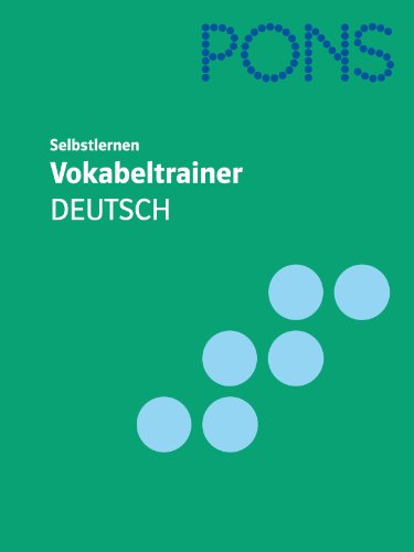 Stock image for Pons German Series: Pons Vokabeltrainer Deutsch (German Edition) for sale by BMV Bloor