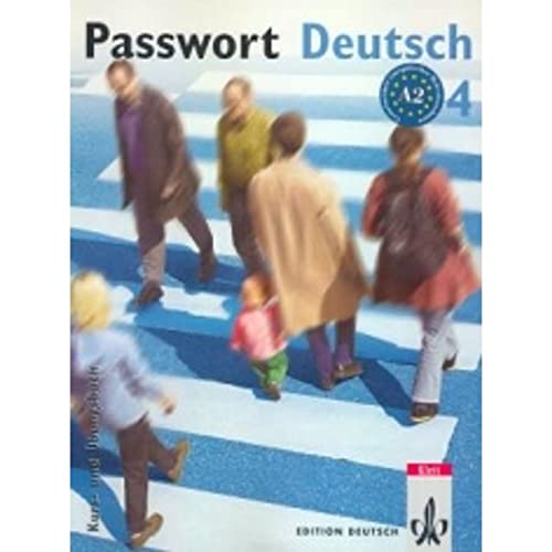 9783126758673: Passwort Deutsch 4 Nivel A2 Libro del alumno + Cuaderno de ejercicios + CD: Kurs- Und Ubungsbuch 4 MIT Audio-CD: Vol. 4