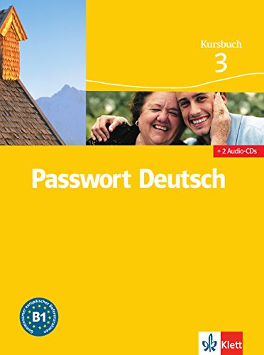 9783126759359: Passwort Deutsch in drei Banden: Kursbuch 3 mit 3 Audio-CDs: 0