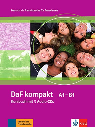 Imagen de archivo de DaF Kompakt A1-B1: Kursbuch mit 3 Audio-CDs a la venta por Thomas Emig