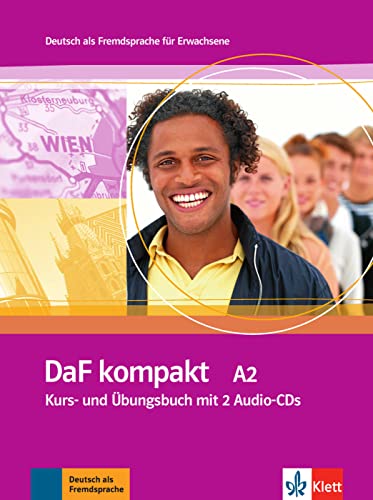 Imagen de archivo de DaF Kompakt in 3 Banden: Kurs- und Ubungsbuch A2 mit 2 Audio-CDs a la venta por WeBuyBooks
