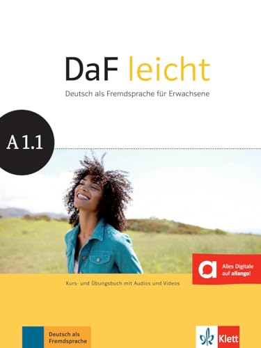 9783126762502: DaF leicht: Kurs-und Ubungsbuch A1.1 mit DVD-Rom