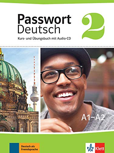 Stock image for Passwort Deutsch: Kurs- und Ubungsbuch 2 mit Audio-CD for sale by WorldofBooks