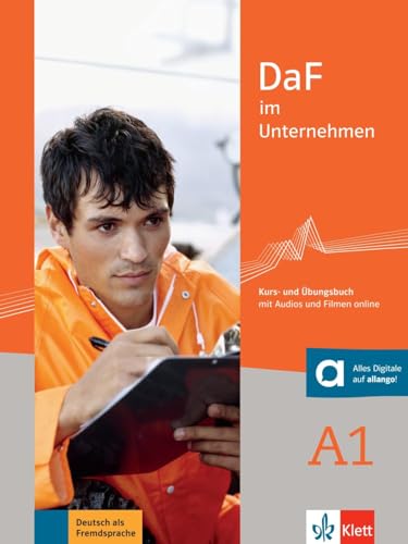 Stock image for DaF im Unternehmen: Kurs- und Ubungsbuch A1 + Audios und Filmen online for sale by Chiron Media