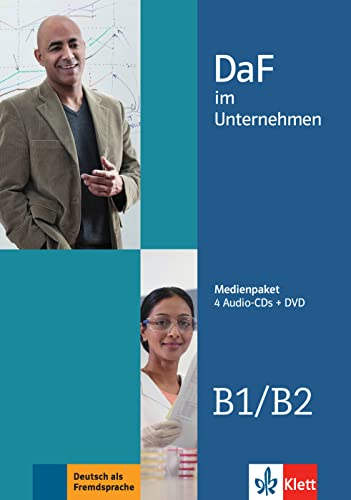 Imagen de archivo de DaF im Unternehmen B1-B2: 4 Audio-CDs + DVD a la venta por medimops