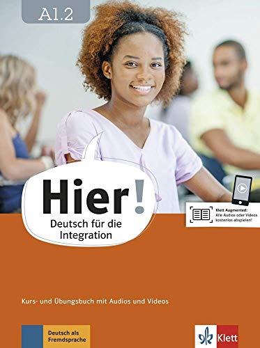 Stock image for Hier! A1.2. . Kurs- und �bungsbuch mit Audios und Videos: Deutsch f�r die Integration for sale by Chiron Media