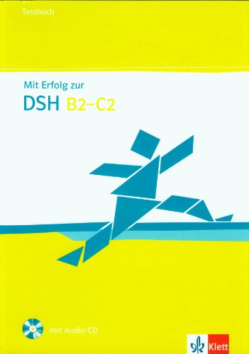 9783126768078: Mit Erfolg zur DSH B2-C2: Testbuch mit Audio-CD