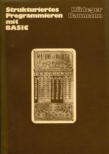 9783127177107: Strukturiertes Programmieren mit BASIC