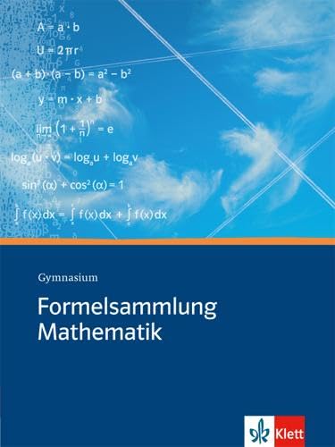 Stock image for Formelsammlung Mathematik, Ausgabe A Gymnasium for sale by Revaluation Books