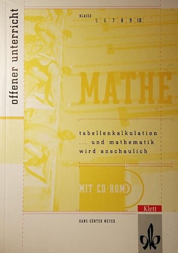 Stock image for Tabellenkalkulation . . . und Mathematik wird anschaulich, m. CD-ROM for sale by medimops