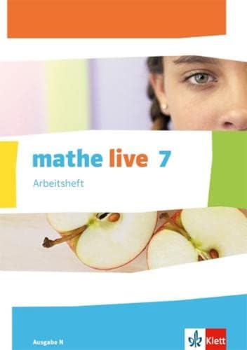 9783127205367: mathe live. Arbeitsheft mit Lsungsheft 7. Schuljahr. Ausgabe N