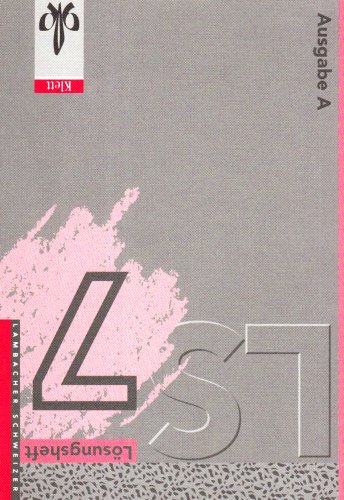 Lambacher-Schweizer, Ausgabe A, 7. Schuljahr, EURO (9783127317237) by Schmid, August