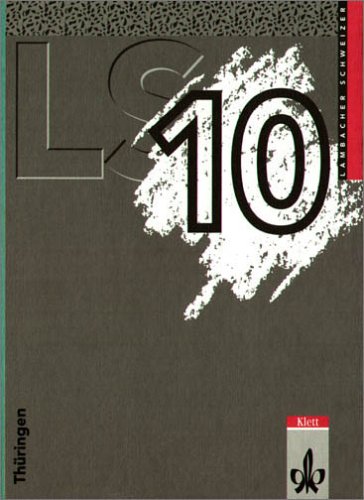 LS10. Mathematisches Unterrichtswerk fÃ¼r das Gymnasium, Ausgabe Thuringen. (9783127318609) by August Und Ingo Weidig: Schmid