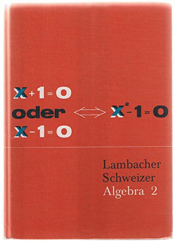 Beispielbild fr Algebra II zum Verkauf von medimops