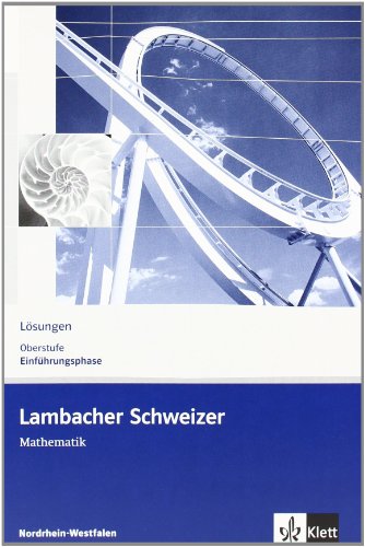 Beispielbild fr Lambacher Schweizer - Ausgabe Nordrhein-Westfalen - Neubearbeitung. Lsungen 10. Schuljahr zum Verkauf von medimops