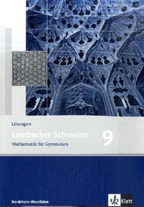 9783127344936: Lambacher Schweizer. 9. Schuljahr. Lsungen. Nordrhein-Westfalen