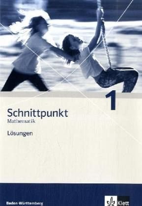 Beispielbild fr Schnittpunkt Mathematik - Ausgabe fr Baden-Wrttemberg 2004: Schnittpunkt. Band 1 (5. Schuljahr). Lsungsheft. Neubearbeitung. Baden-Wrttemberg: Mathematik fr Realschulen: BD 1 zum Verkauf von medimops