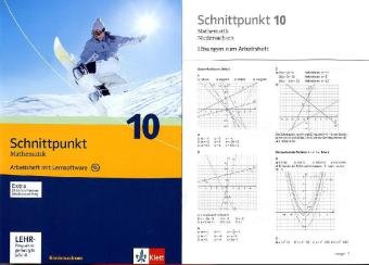 Schnittpunkt Mathematik - Ausgabe für Niedersachsen. Neubearbeitung: Schnittpunkt Mathematik 10. Schuljahr. Arbeitsheft. Ausgabe für Niedersachsen - Matthias Dorn