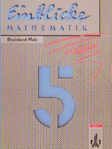Einblicke Mathematik Rheinland-Pfalz 5 - guter Erhaltungszustand - Joachim Becherer