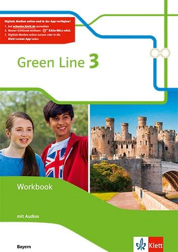 Beispielbild fr Green Line 3. Ausgabe Bayern: Workbook mit Audio-CD 7. Klasse (Green Line. Ausgabe fr Bayern ab 2017) zum Verkauf von medimops