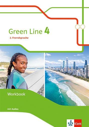 Beispielbild fr Green Line 4. Ausgabe 2. Fremdsprache: Workbook mit Audios Klasse 9 (Green Line. Ausgabe 2. Fremdsprache ab 2018) zum Verkauf von medimops