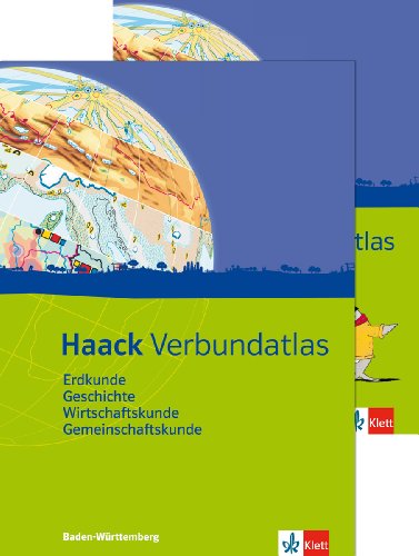 9783128283159: Haack Verbundatlas. Mit Arbeitsheft Kartenlesen. Sekundarstufe I. Ausgabe fr Baden-Wrttemberg