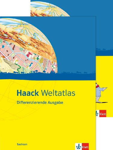 Beispielbild fr Haack Weltatlas Differenzierende Ausgabe. Ausgabe fr Sachsen: Mit Arbeitsheft Kartenlesen zum Verkauf von medimops