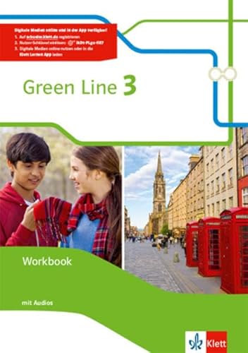 Beispielbild fr Green Line / Workbook mit Audio-CDs 7. Klasse zum Verkauf von medimops