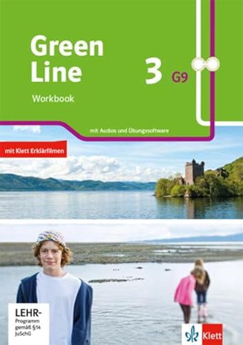 Beispielbild fr Green Line 3 G9: Workbook mit Audios und bungssoftware Klasse 7 (Green Line G9. Ausgabe ab 2019) zum Verkauf von medimops