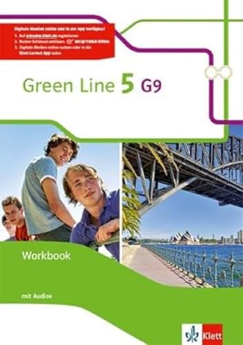 Beispielbild fr Green Line 5 (G9) Workbook mit Audios. Klasse 9 zum Verkauf von Buchpark